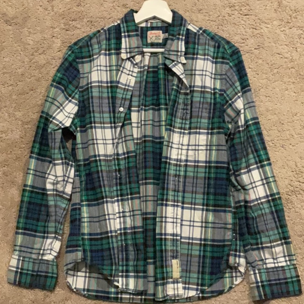 Plaid Oxford Shirt